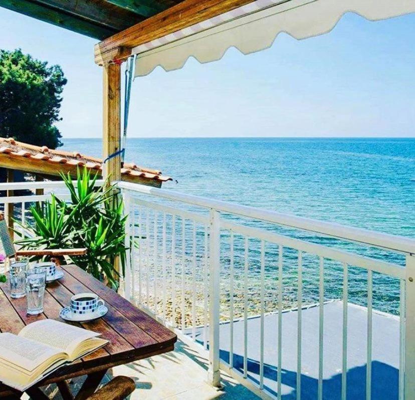 Manolis Studios Thassos Skála Kallirákhis Buitenkant foto