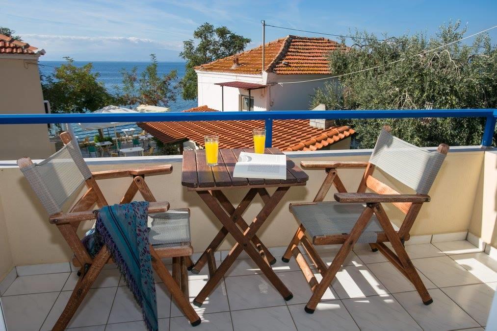 Manolis Studios Thassos Skála Kallirákhis Buitenkant foto